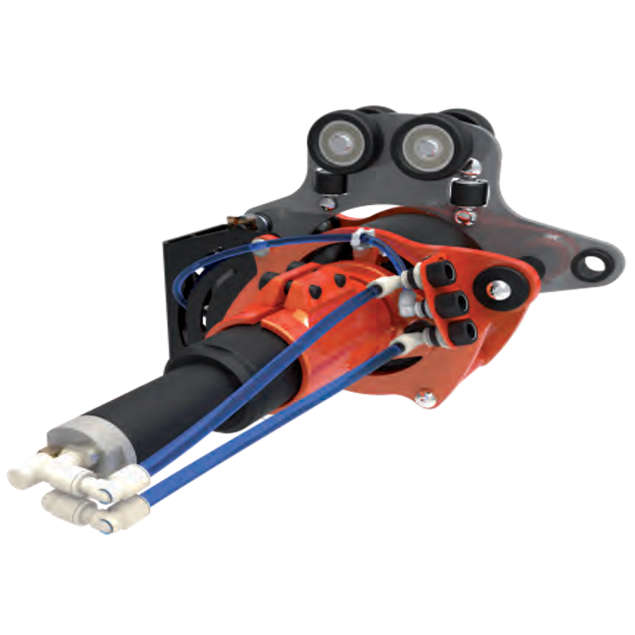 Pneumatic car track