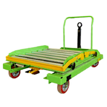 Rolling lift table