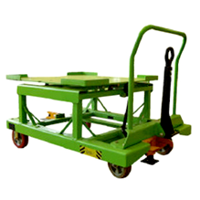Rolling lift tablee